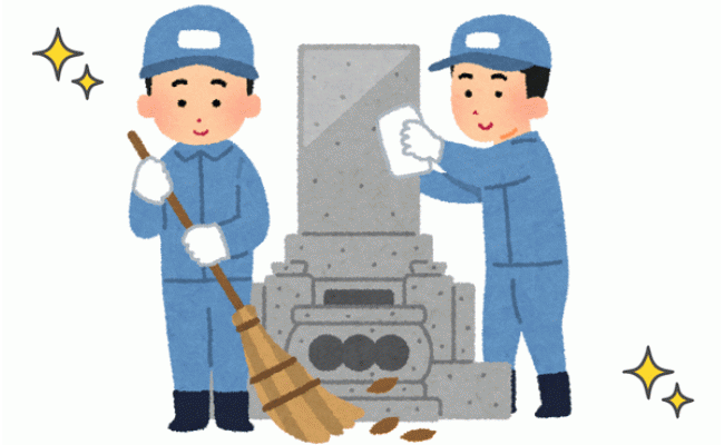 22-3 お墓のおそうじ
