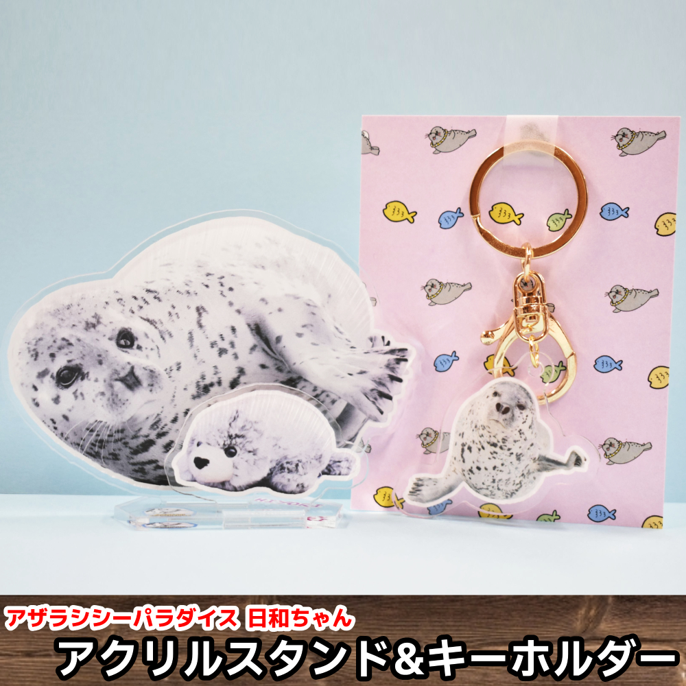 日和のアクリルスタンド・キーホルダー【アザラシシーパラダイスグッズ】